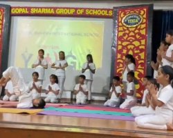 International Yoga day celebration year 24-25